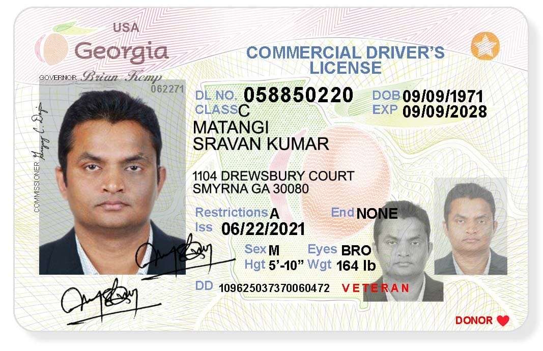 Georgia Drivers License